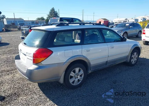 2005 Subaru Outback 2.5I Limited from USA, damaged, VIN 4S4BP62C757337998